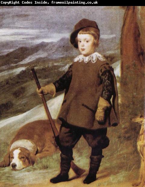 Diego Velazquez Prince Baltasar Carlos in Hunting Dress(detail)